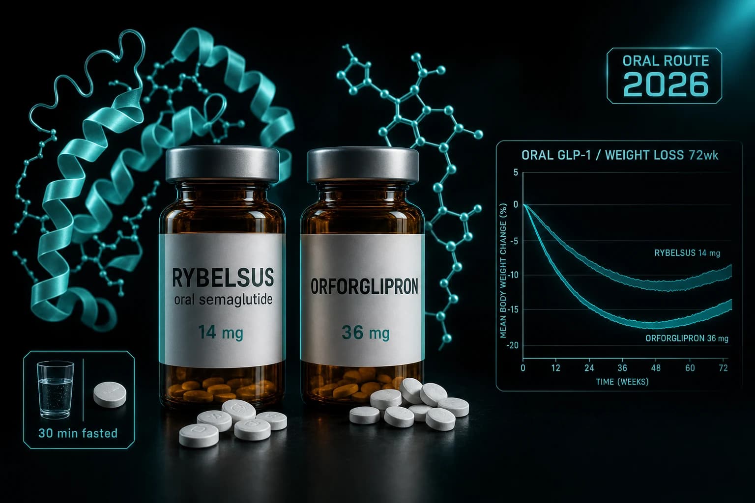 Oral Semaglutide vs Orforglipron: The 2026 Oral GLP-1 Comparison