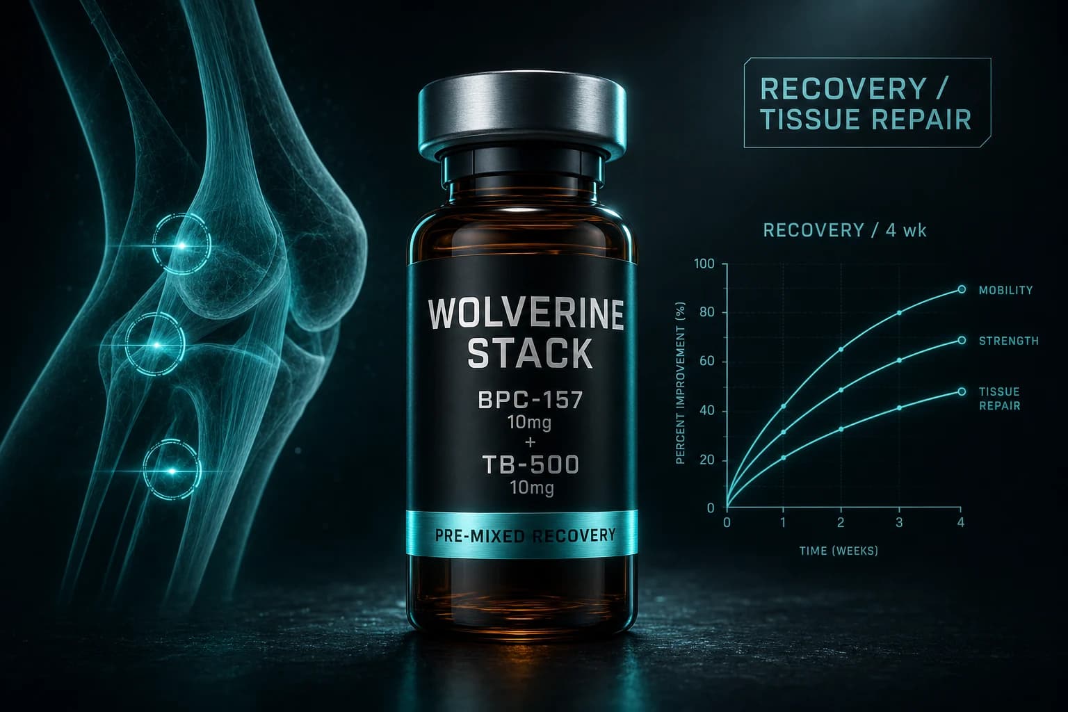 Wolverine Stack pre-mixed peptide stack hero